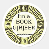 Book Greek Sticker (Voorkant)
