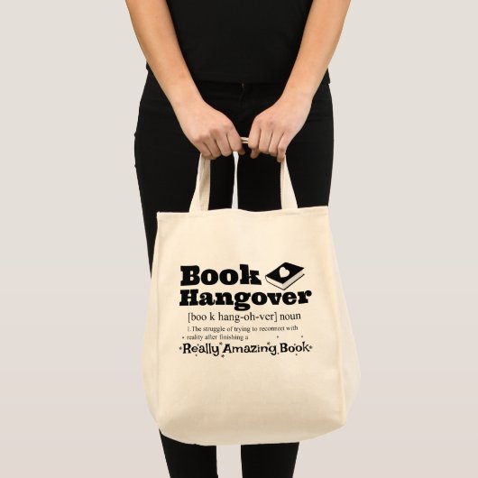 Book Hangover Canvas tas (Voorkant (product))
