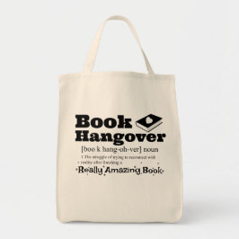 Book Hangover Canvas tas