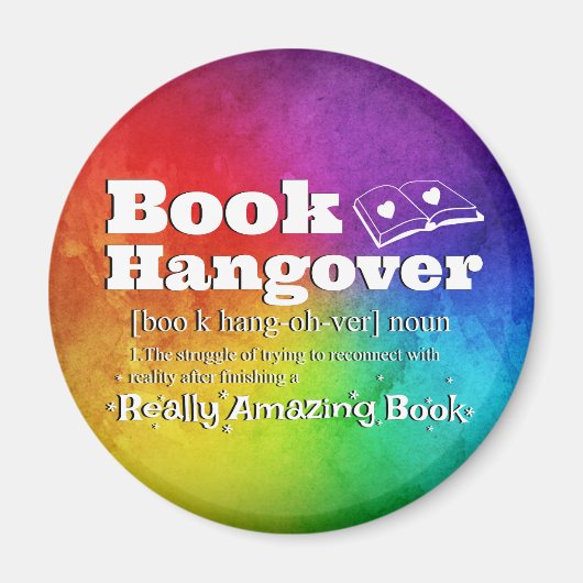 Book Hangover Magneet (Voorkant)
