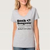 Book Hangover T-Shirt (Voorkant)