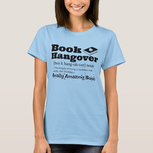 Book Hangover T-Shirt (Voorkant)