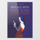 Book Hoesje | Auteur-promotie Raamsticker (Vel)