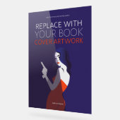 Book Hoesje | Vraagsteller voor promotiedoeleinden Acryl Bord (Hoek)