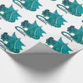 Book Hug Bookwyrm Cadeaupapier (Hoek)