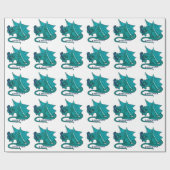 Book Hug Bookwyrm Cadeaupapier (Vlak)