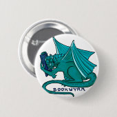 Book Hug Bookwyrm Ronde Button 5,7 Cm (Voorkant /achterkant)