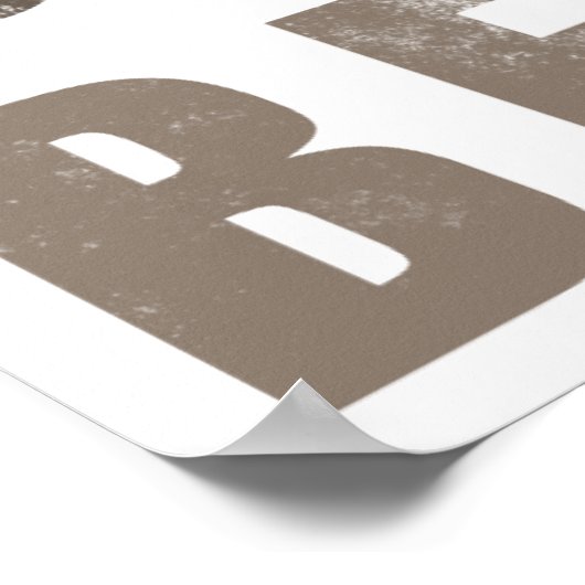 Book Humor Cadeauidee Poster (Hoek)