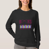 Book I Love Reading Library Novel Reader T-shirt (Voorkant)