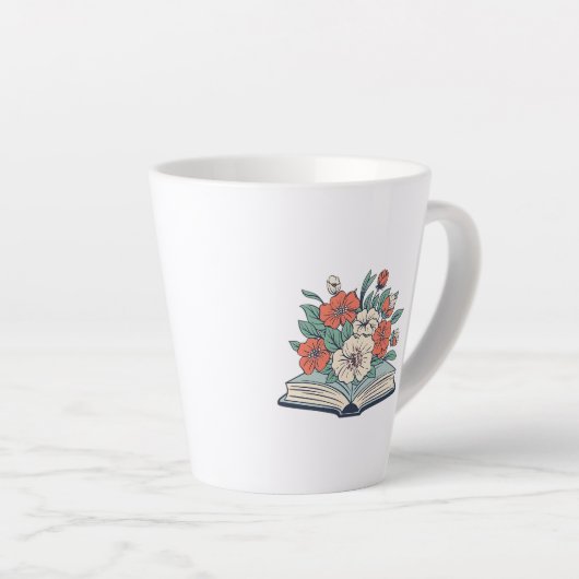 Book Latte Mug Mok (Rechterhoek)