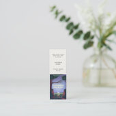 Book Launch Author Promotional Mini Bladwijzer Kaa Visitekaartje (Staand voorkant)