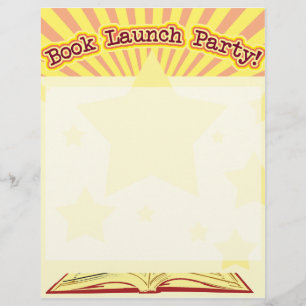 Book Launch Party brochure