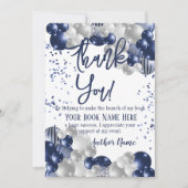 Book Launch Party Hartelijk dank Bedankkaart (Voorkant)