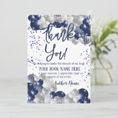 Book Launch Party Hartelijk dank Bedankkaart (Staand voorkant)