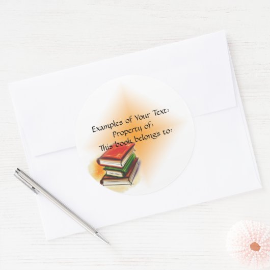 Book Learning Sticker (Envelop)