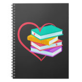 Book Love Bookworm Reader Cute Reading Notitieboek (Voorkant)
