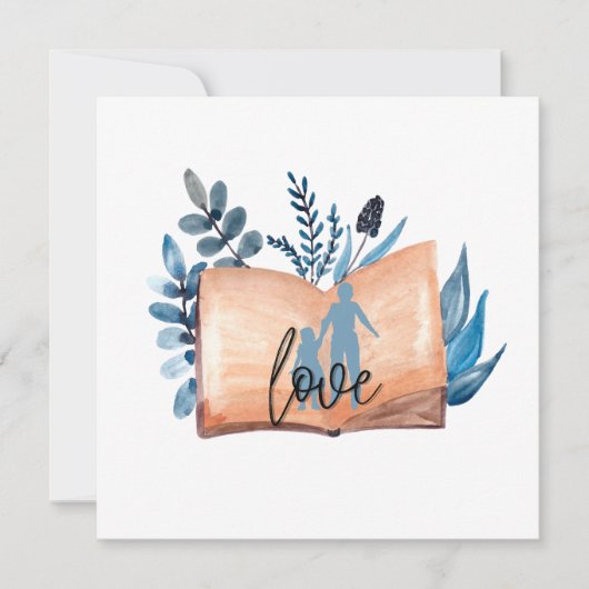 Book Love Kaart (Voorkant)