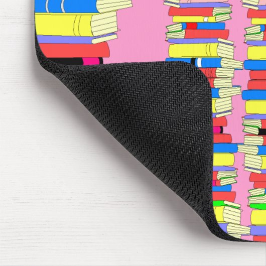 Book Love Mousepad Muismat (Hoek)