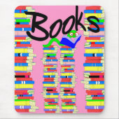 Book Love Mousepad Muismat (Voorkant)