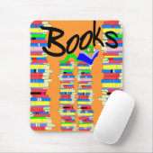 Book Love Mousepad Muismat (Met muis)