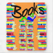 Book Love Mousepad Muismat (Voorkant)