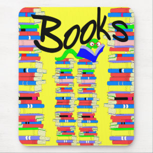 Book Love Mousepad Muismat