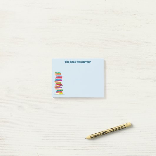 Book Love Post-It Notes (Op bureau)