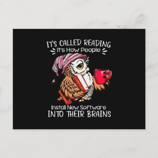 Book Lover Aankondigingskaart