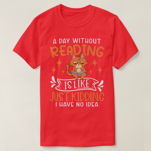 Book Lover Apparel for Bookworms Reading Librarian T-shirt (Design voorkant)