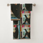 Book Lover Bad Handdoek (Insitu)