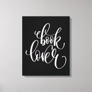 Book Lover Canvas Afdruk