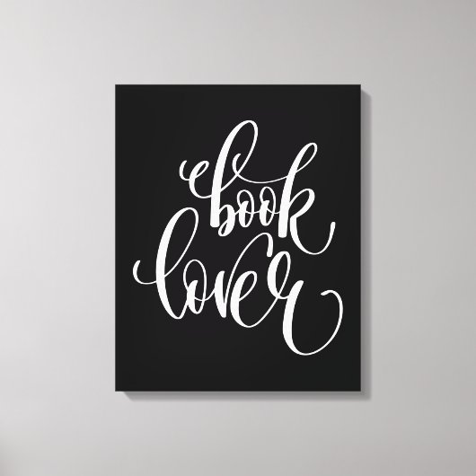 Book Lover Canvas Afdruk (Voorkant)