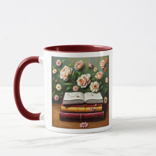 Book Lover Coffee Mug Mok (Links)