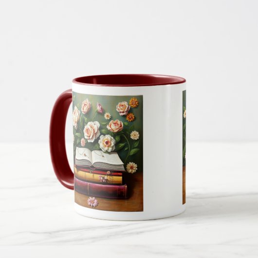 Book Lover Coffee Mug Mok (Voorkant links)