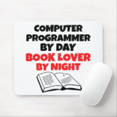 Book Lover computerprogrammeur Muismat (Met muis)