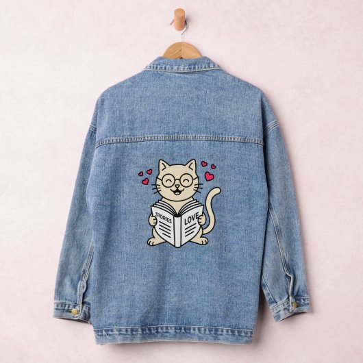 bOOK LOVER Denim Jacket (Hangar)