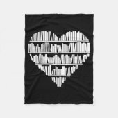 Book Lover Fleece Deken (Voorkant)
