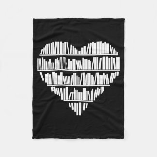 Book Lover Fleece Deken