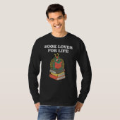Book Lover for Life_5 T-shirt (Voorkant volledig)