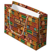 Book Lover Gift Bag Groot Cadeauzakje (Voorkant Gekanteld)