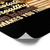 Book Lover Gift Reading Gift Sweet Chocolate Lover Poster (Hoek)