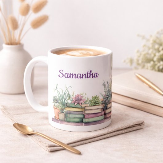 Book Lover Gift Reading Nook Personalized Koffiemok