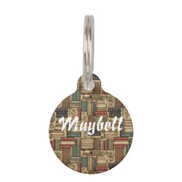 Book Lover Huisdierpenning