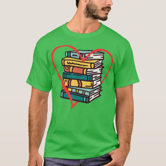 Book Lover Librarian Reading Bookworm Reader T-shirt