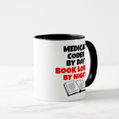 Book Lover Medical Coder Mok (Voorkant rechts)