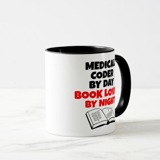 Book Lover Medical Coder Mok (Voorkant rechts)