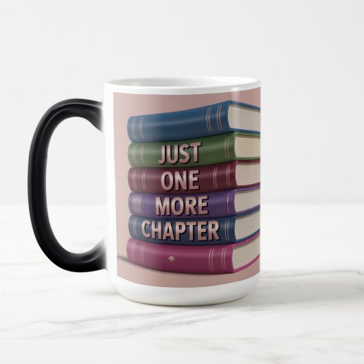 Book Lover Morphing Mug Magische Mok (Links)