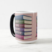 Book Lover Morphing Mug Magische Mok (Voorkant links)