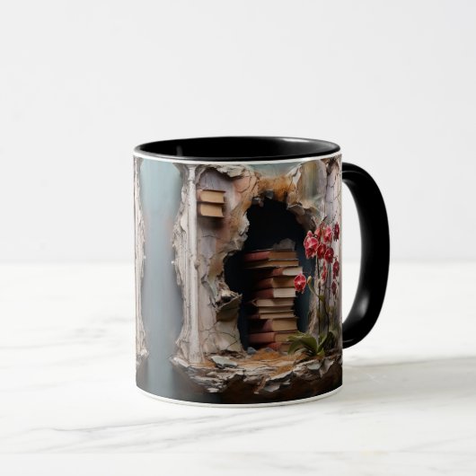 Book lover mug mok (Voorkant rechts)
