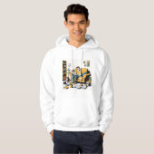 Book Lover on the Couch Hoodie (Voorkant volledig)
